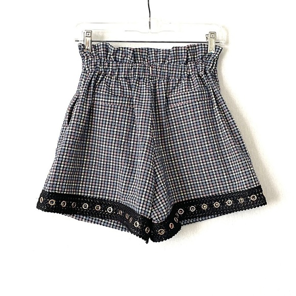 MISA Los Angelas Multicolour Checked Short - Picture 2 of 9